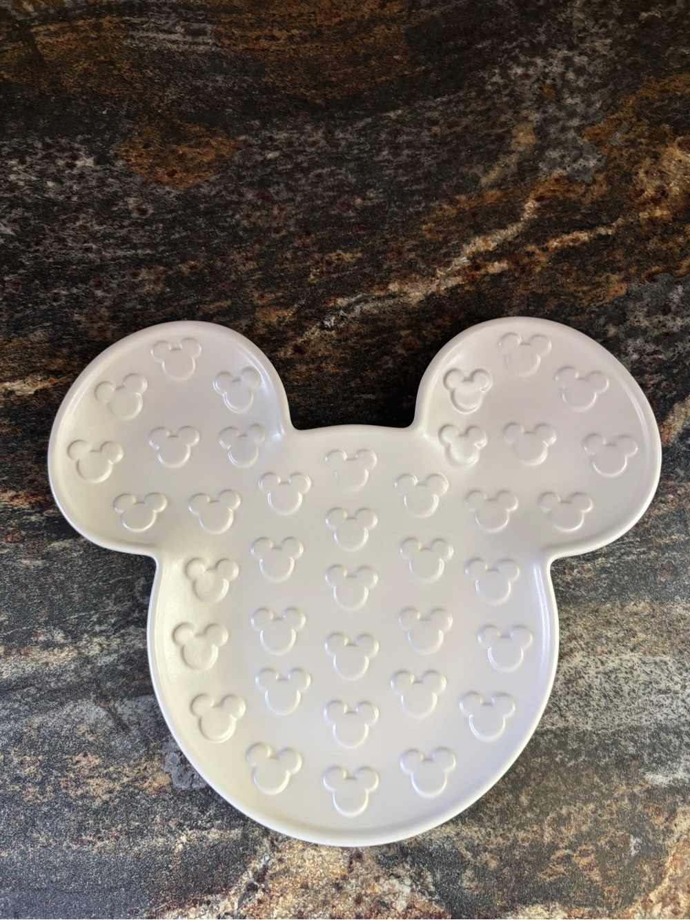Disney serving plate with Mickey heads, farmhouse decor, home decor